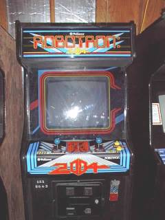 Alternate cabinet photo of Robotron